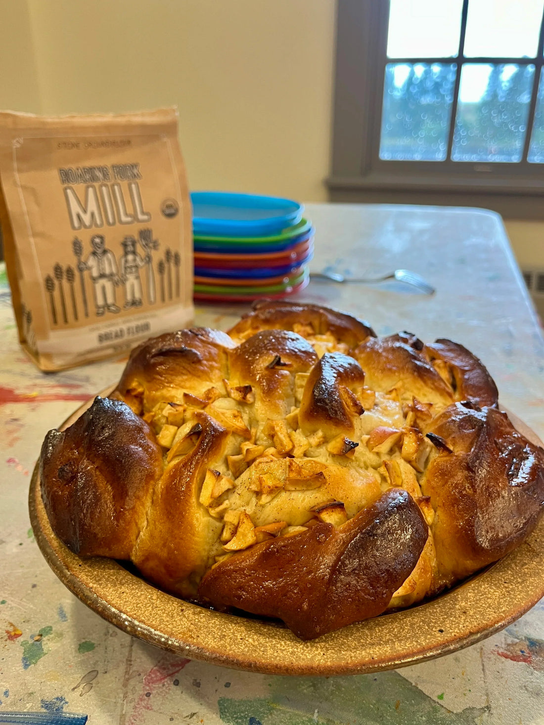 Autumn Challah Bread