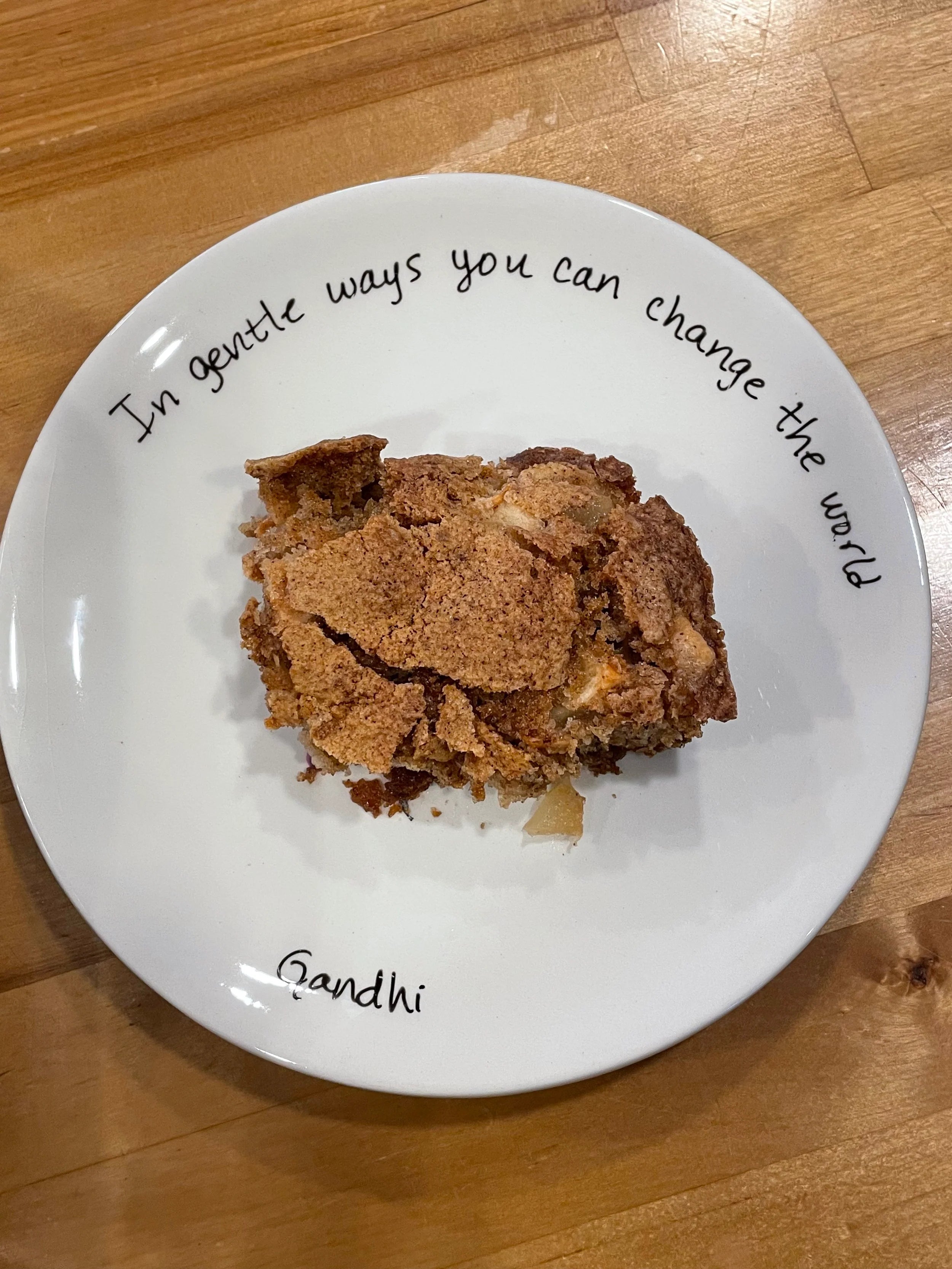 Apple-Rum Coffee Cake