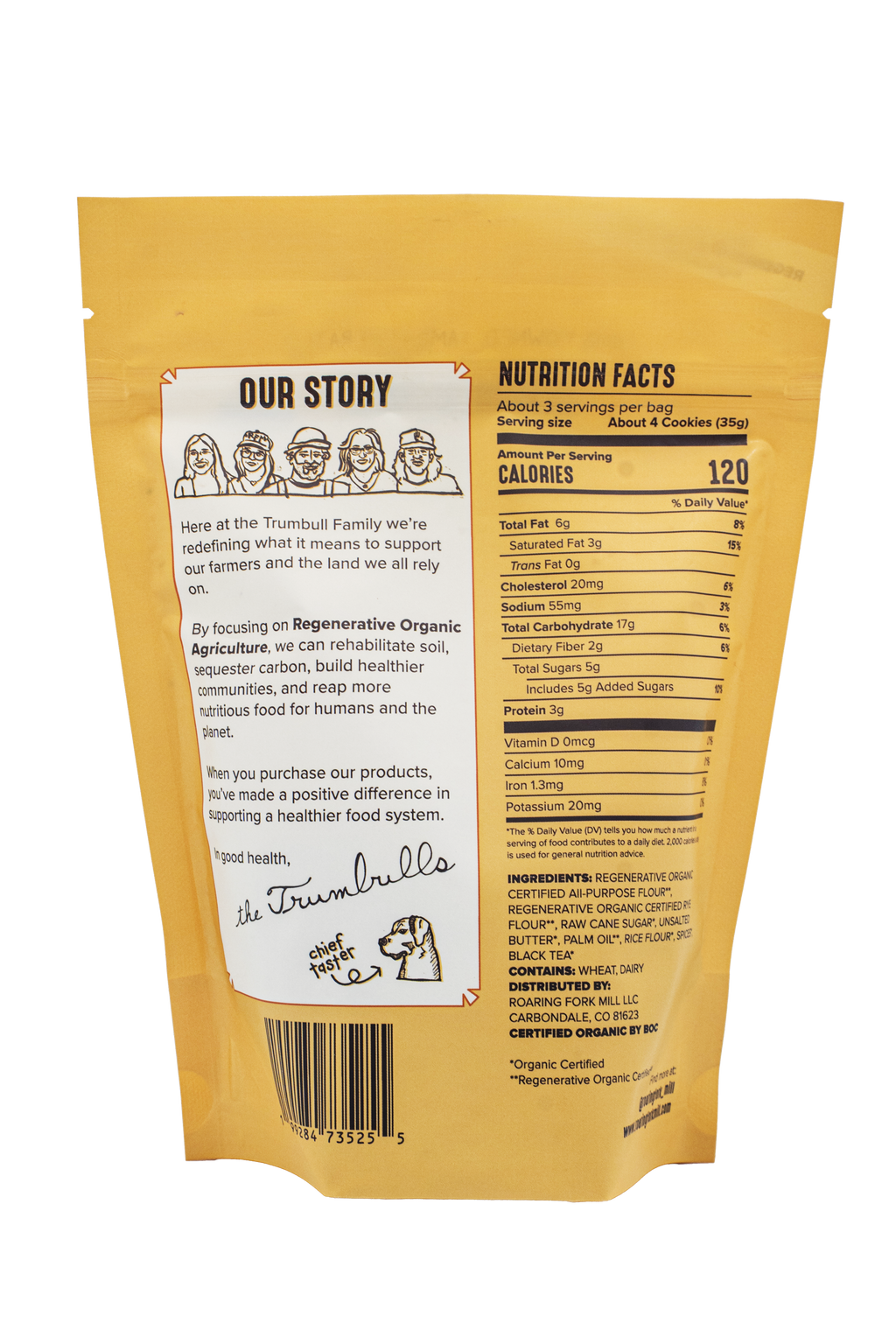 Organic Shortbread Cookies
