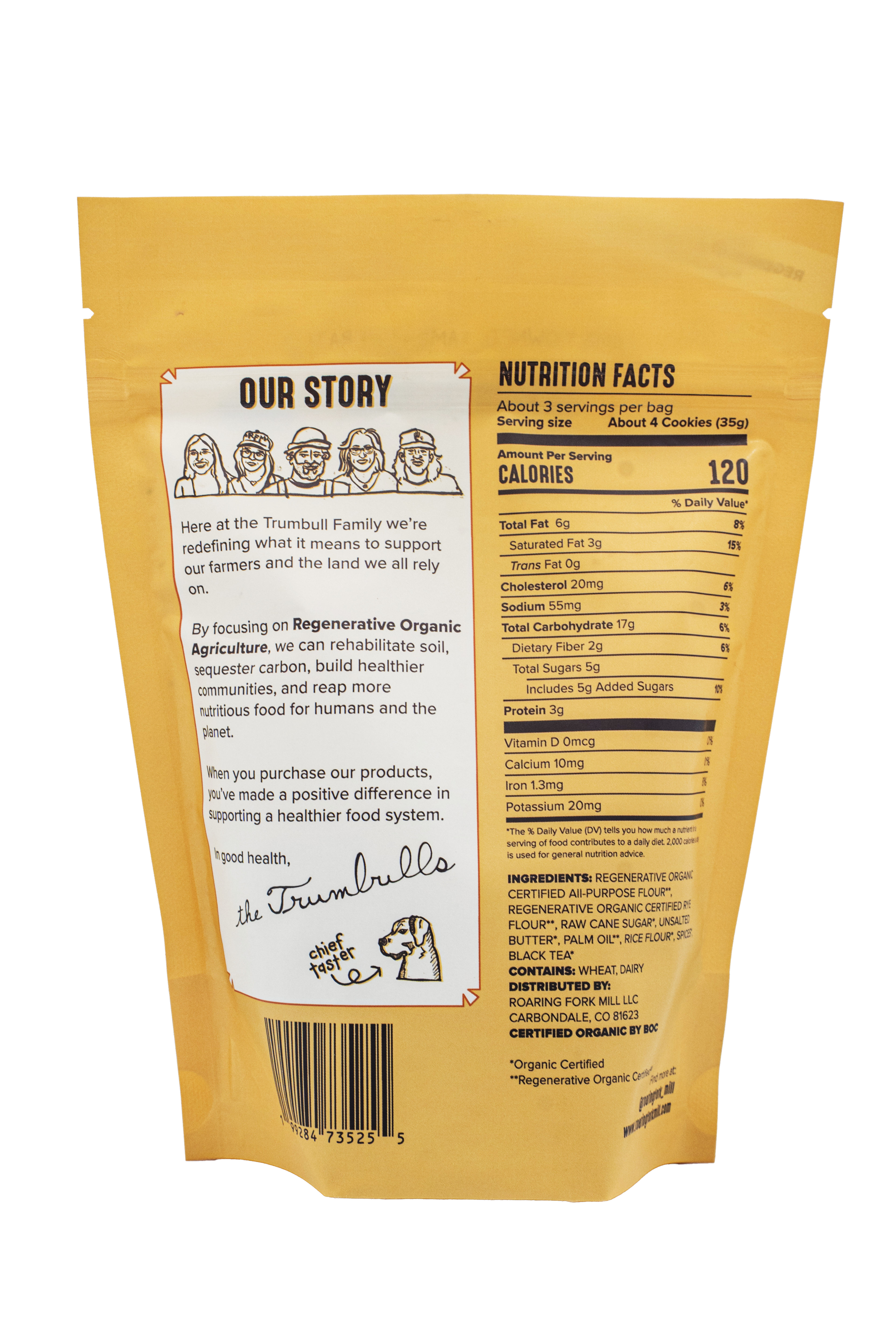 Organic Shortbread Cookies